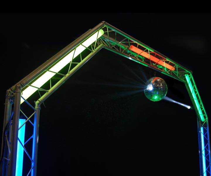 TRUSST QT-ARCH KIT 7.8 FT Portable DJ Lighting 35 mm Truss System - Open Box