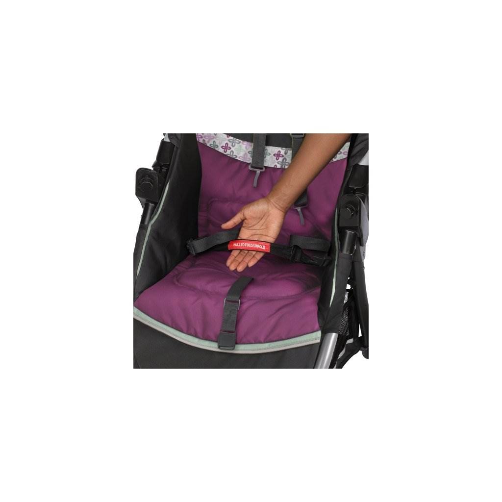 Graco FastAction Fold Click Connect Baby Stroller & SnugRide Car Seat - Nyssa