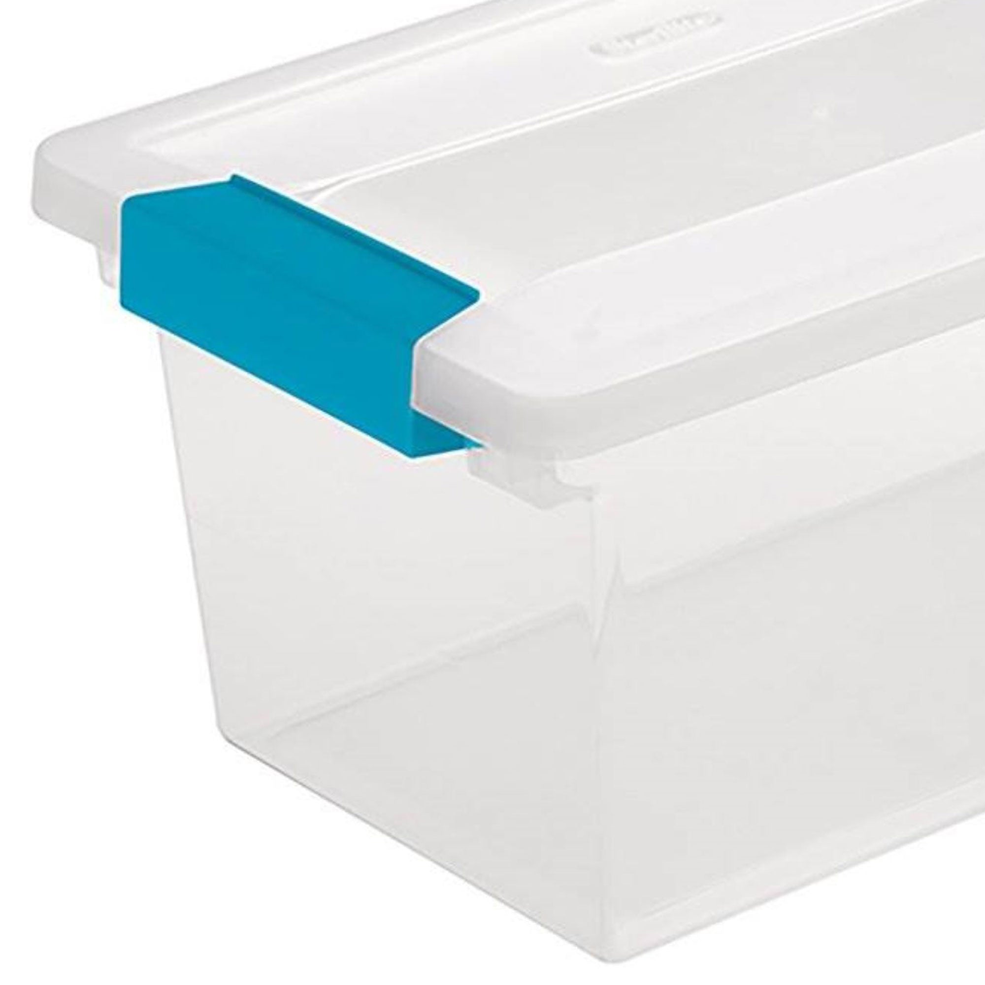 Sterilite Medium Clear Storage Tote, 8 Pack, & Large Clear Storage Tote, 8 Pack - VMInnovations