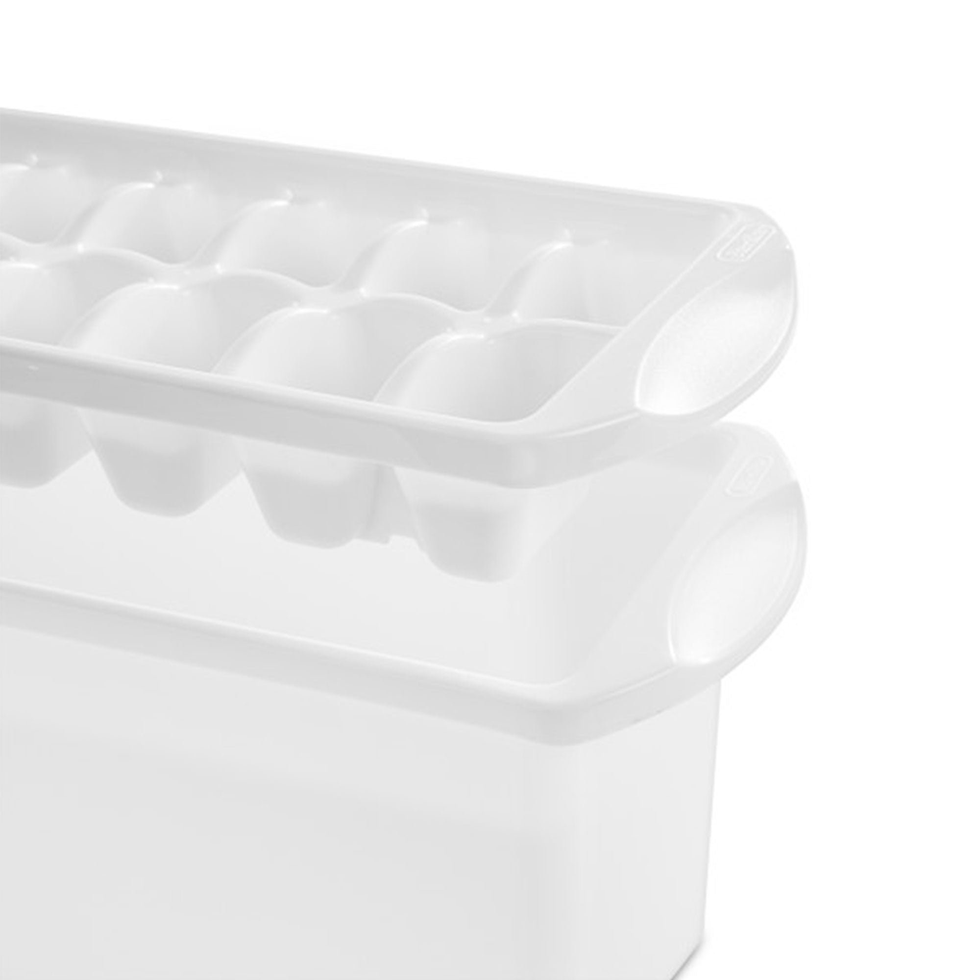 Sterilite 72508006 Home/Office Freezer Deep Ice Cube Bin Tray Holder (6 Pack)