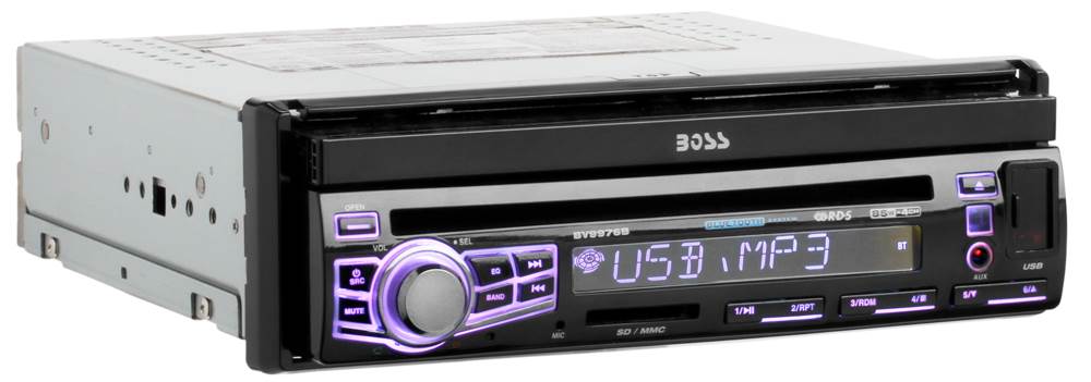 Boss BV9973 7" Touchscreen In Dash CD/DVD Car Player USB/SD AUX Receiver Radio