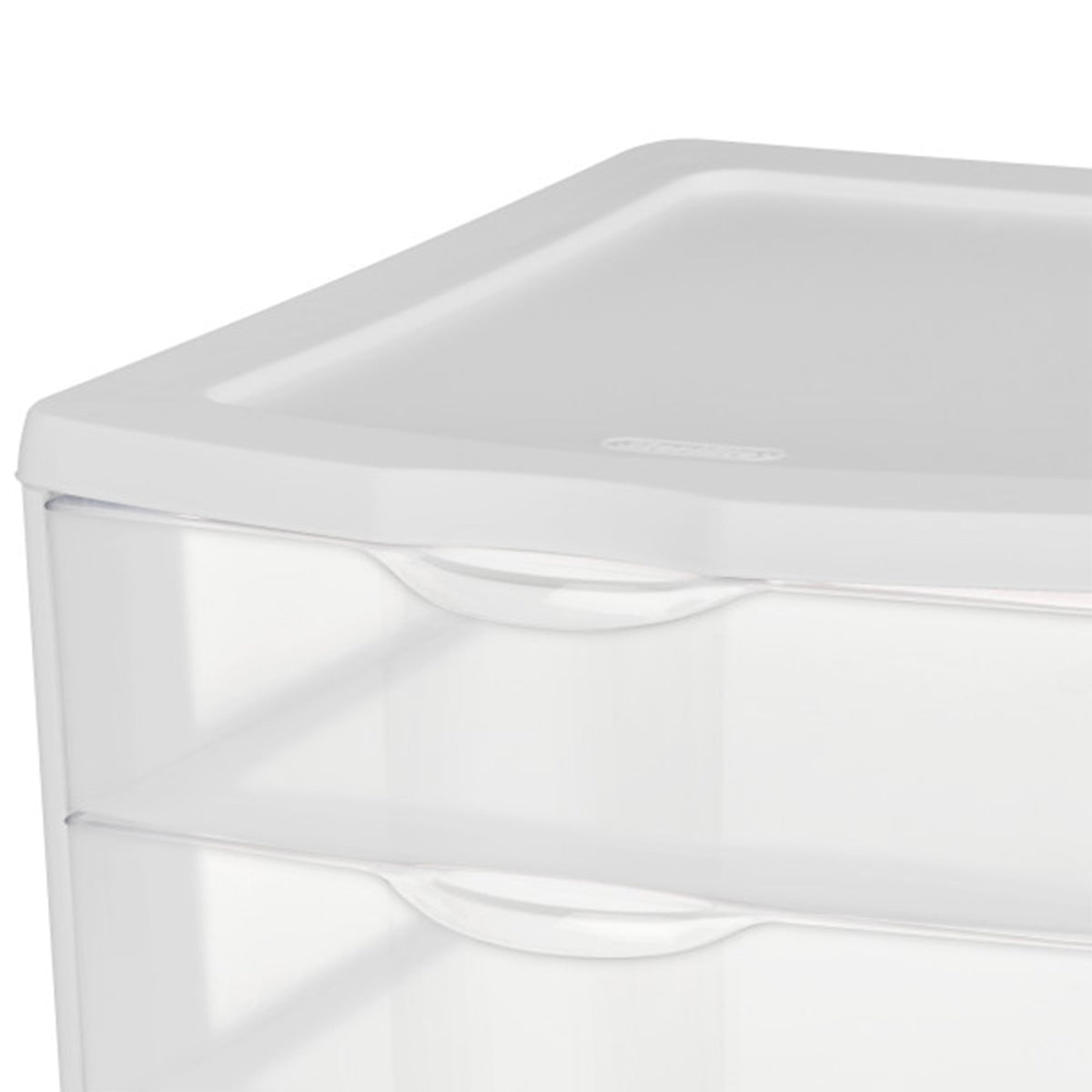 4 Sterilite ClearView Portable 3 Storage Drawer Organizer Cabinets (Open Box)