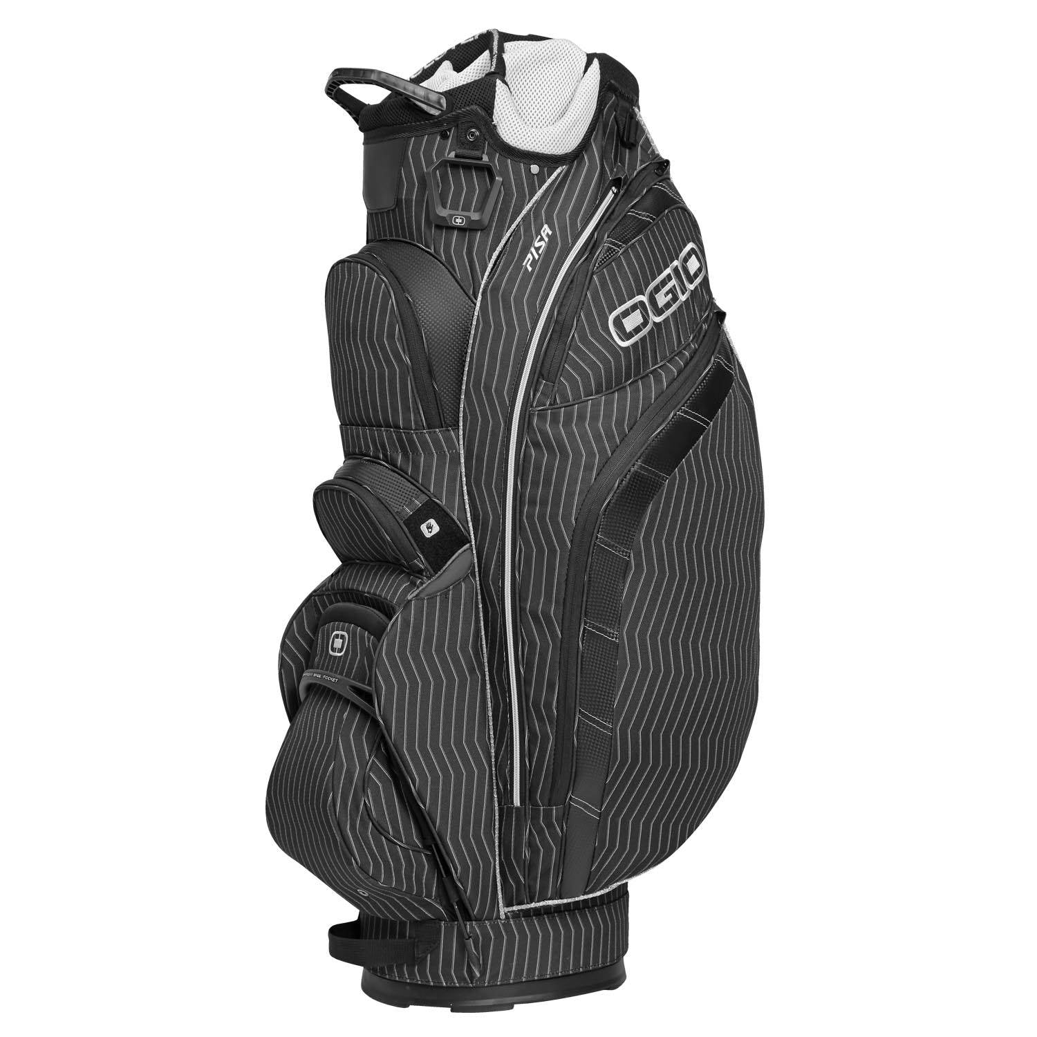 OGIO Pisa Golf Cart Bag w/ 9 Pockets & Full-Length 15-Way Holster Top - Open Box