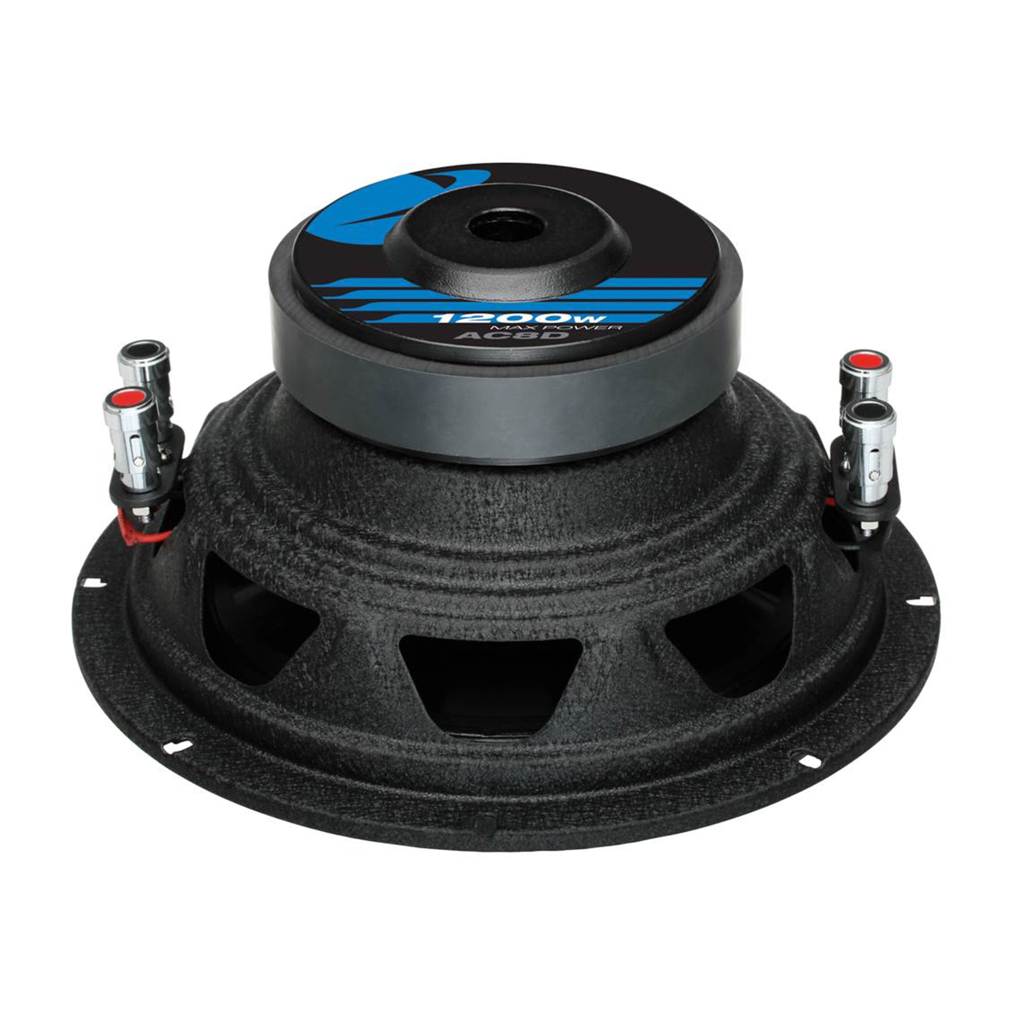 New Planet Audio AC8D 8" 1200W Car Subwoofer + AC1500.1M 1500W MONO Amplifier - VMInnovations
