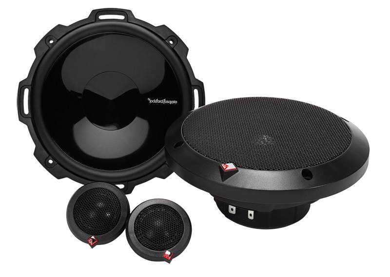 Rockford Fosgate P1675-S 6.75" 120W 2-Way Car Audio Component Speakers, Pair