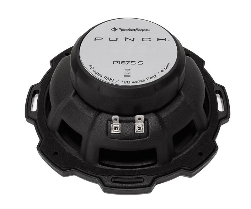 Rockford Fosgate P1675-S 6.75" 120W 2-Way Car Audio Component Speakers, Pair