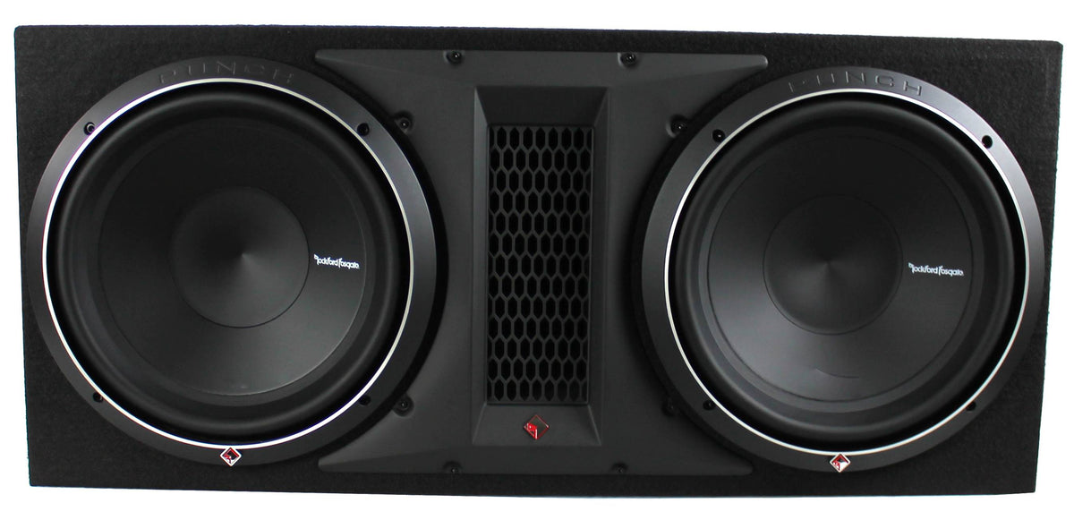 Rockford Fosgate P3-2X12 12" 2400W Dual Loaded Subwoofer Enclosure (Open Box)