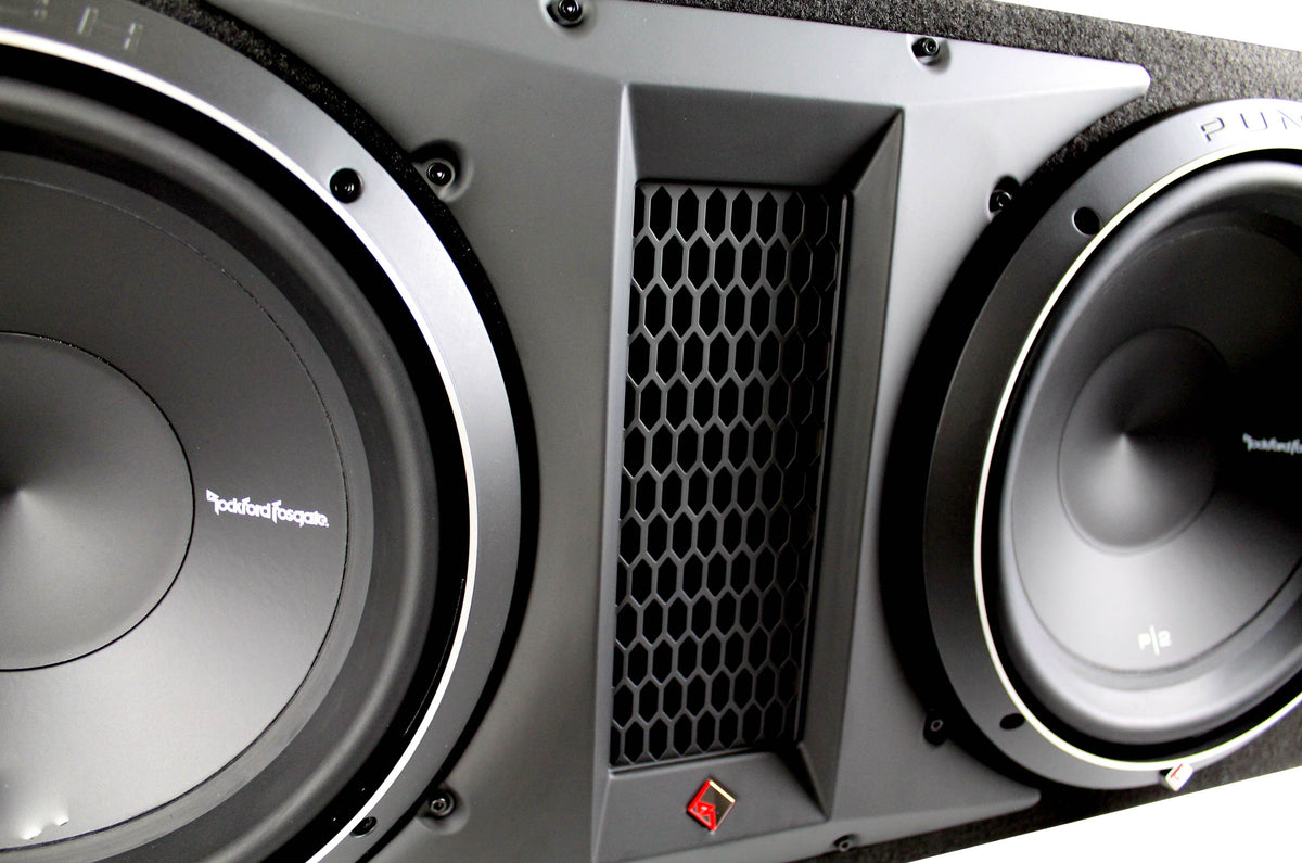 Rockford Fosgate P3-2X12 12" 2400W Dual Loaded Subwoofer Enclosure (Open Box)