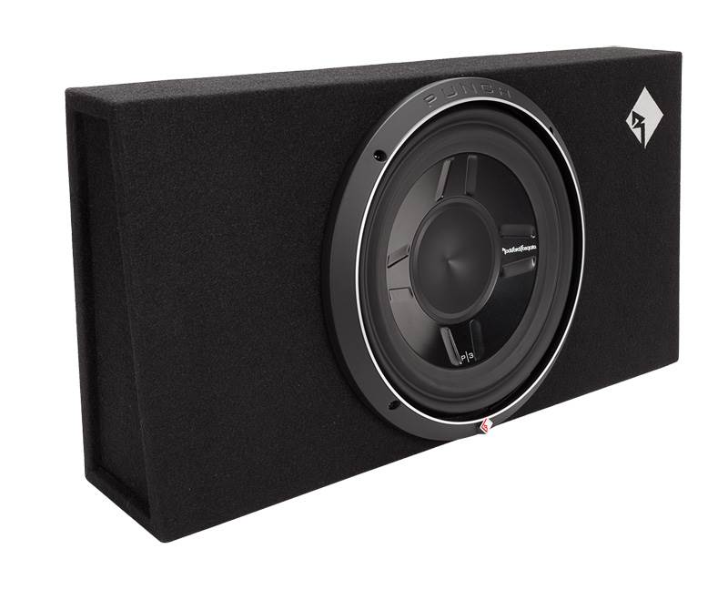 Rockford Fosgate P3S-1X12 12" 800W Shallow Subwoofer Sub Enclosure - Open Box