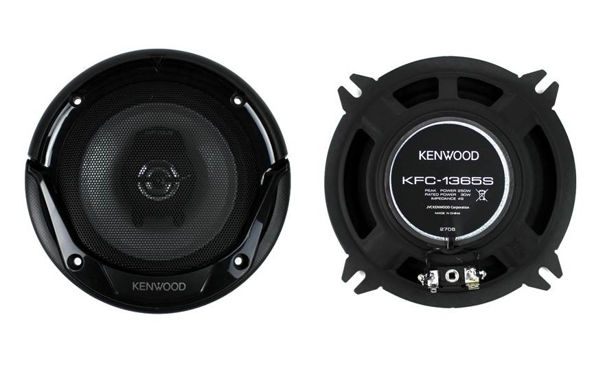2)Kenwood 5.25" 250 Watt 2-Way Car Audio Coaxial Speakers Stereo (Open Box)