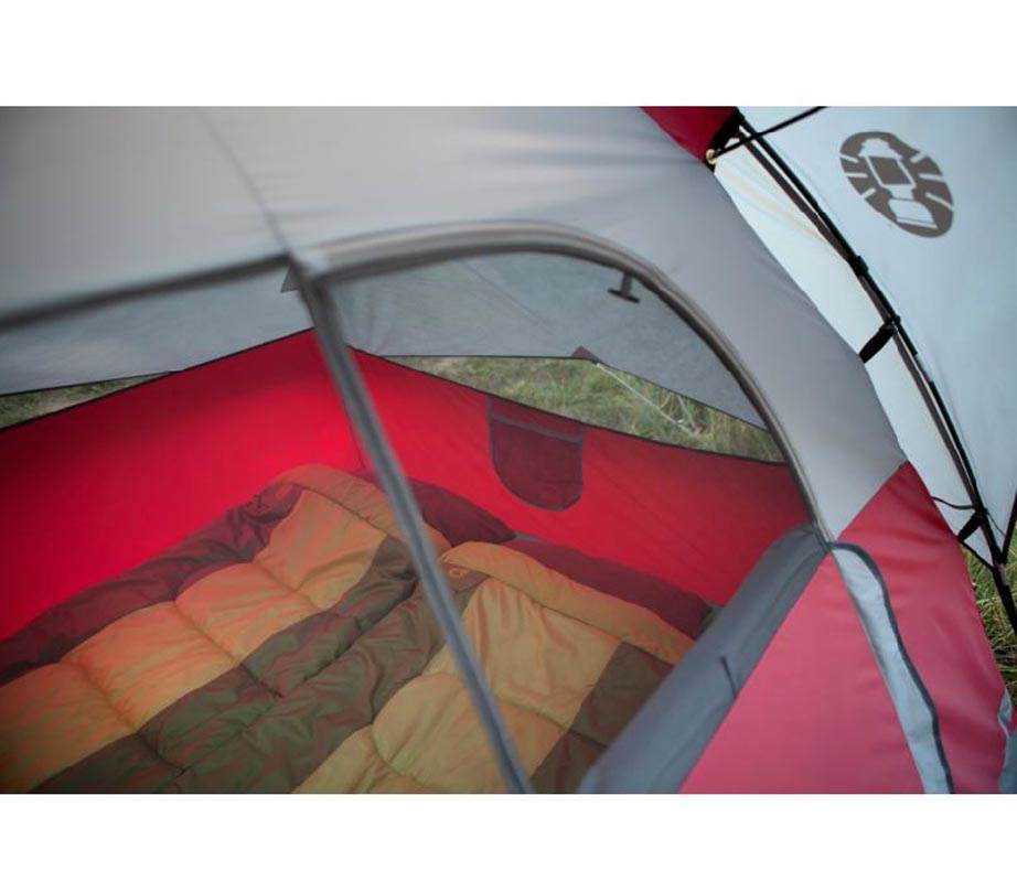 COLEMAN Flatwoods WeatherTec 4 Person Camping Tent w/ Rainfly - Missing Eyelit