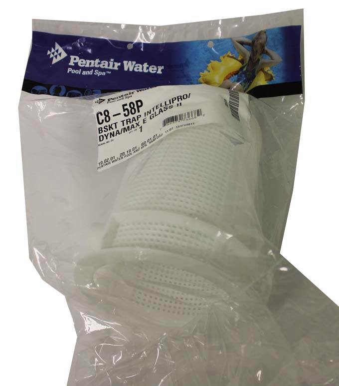 Sta-Rite Pentair C8-58P Dura Glas II Pump Trap Pool Skimmer Basket | Open Box