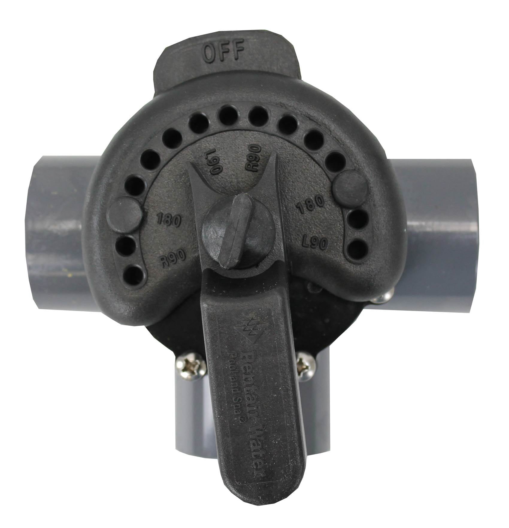 Pentair 1.5" PVC 3-Way Inground Swimming Pool Spa Water Diverter Valve (Used)