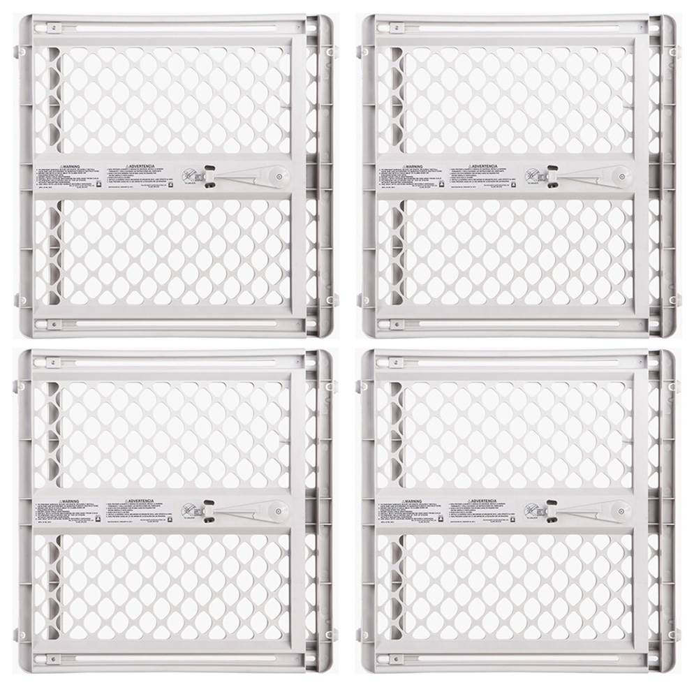 North States Supergate III Baby / Child Safety Pet Gate Classic | 8619 (4-Pack)