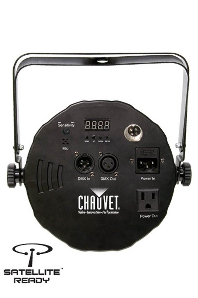 NEW CHAUVET SlimPar 56 LED DMX White Slim Par Can DJ Stage Light + 25' DMX Cable