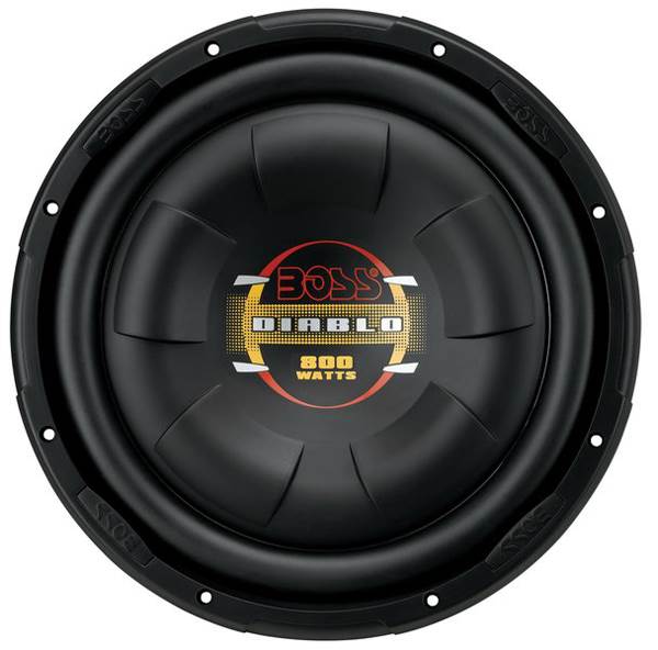 GMC Chevy Crew Cab 2007-2013 10" Sub Box + (2) Boss D10F 1600W Slim Subwoofers