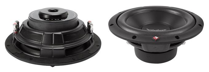 (2) ROCKFORD FOSGATE R2SD2-10 10" 800W Subwoofers + GMC/Chevy '07-13 Sub Box