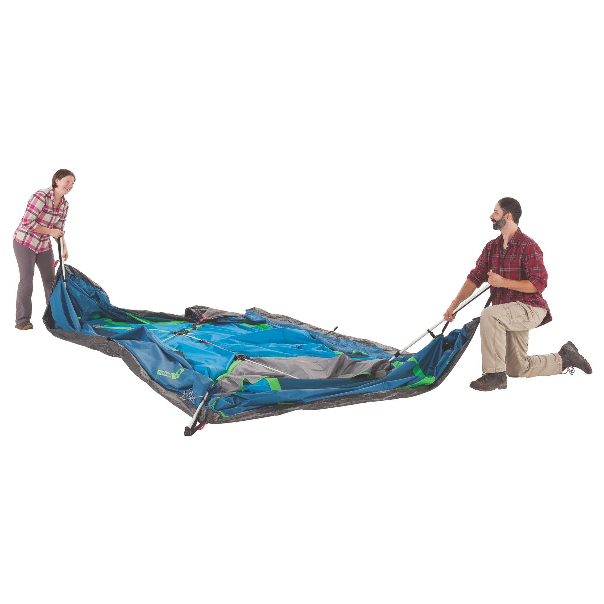 Coleman 8 Person Instant Signal Mountain Cabin Camping Tent 14' x 8' (Open Box)