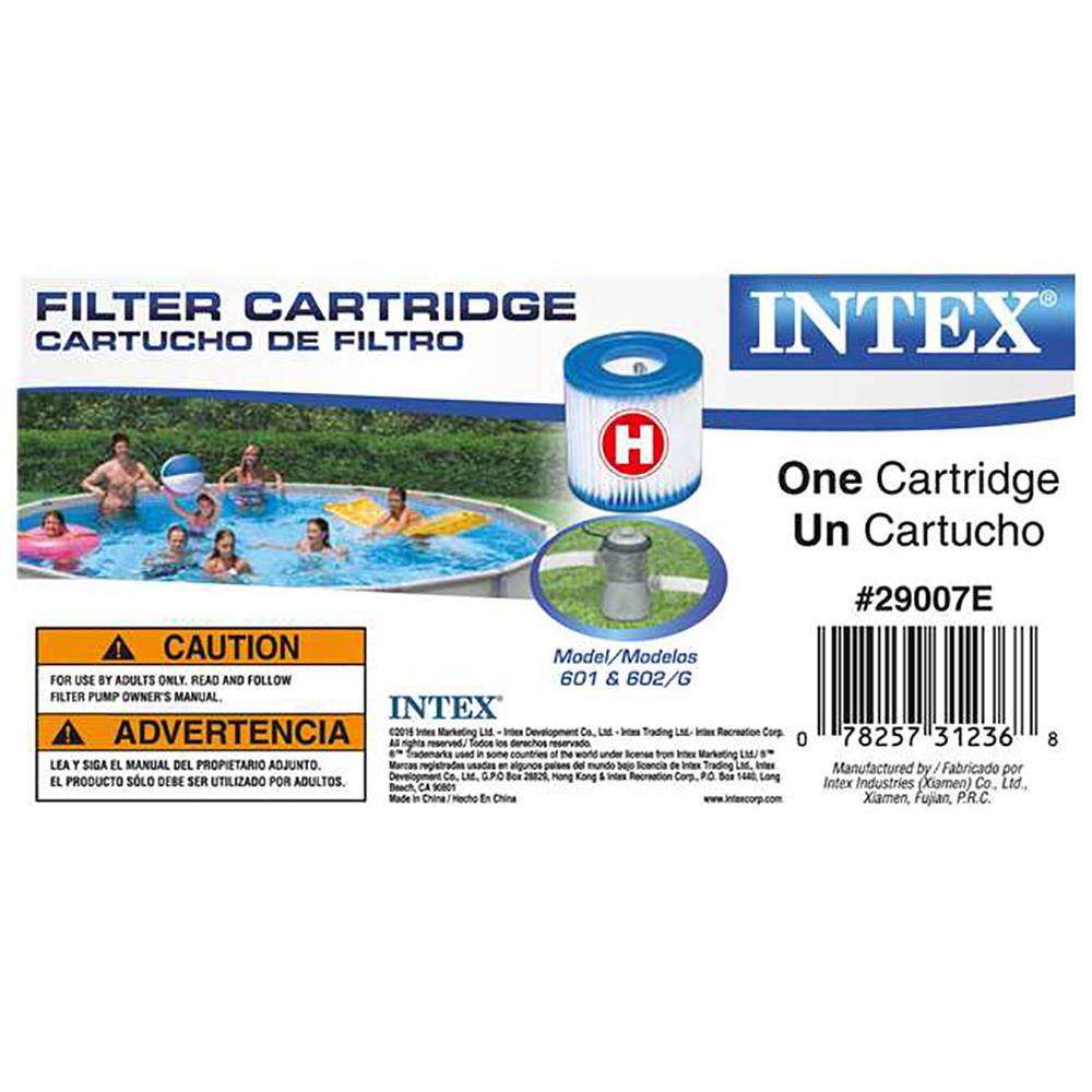 Intex 8ft x 30in Easy Set Blow Up Above Ground Swimming Pool & Pump & 2 Filters