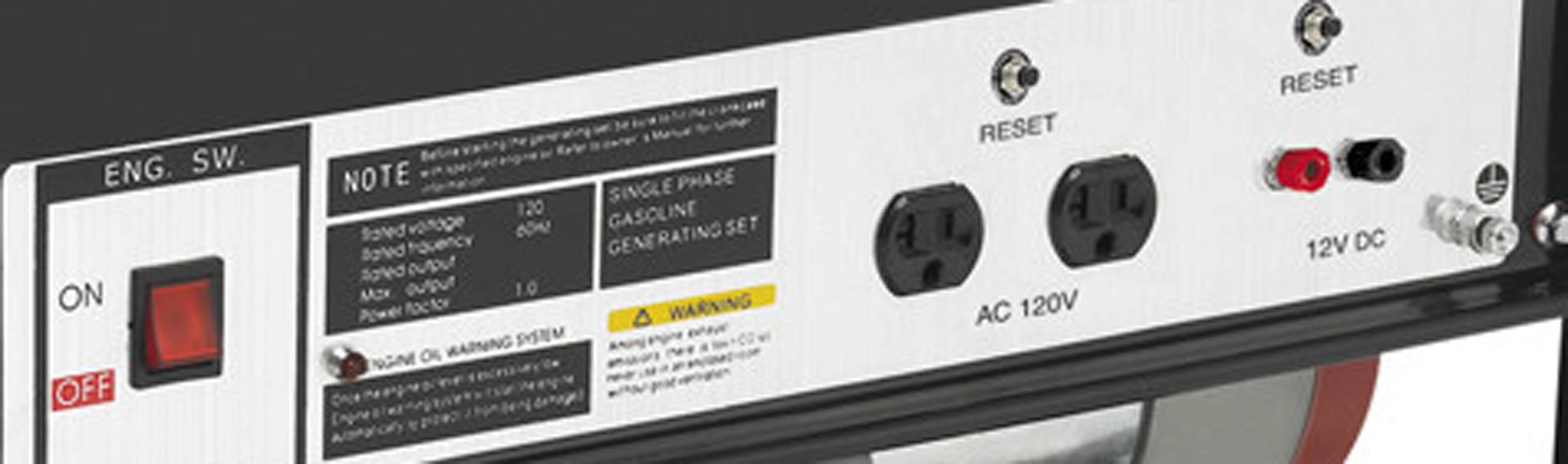 New All Power APG3012 6.5Hp 3250W Gas Powered RV/Home Camping Portable Generator