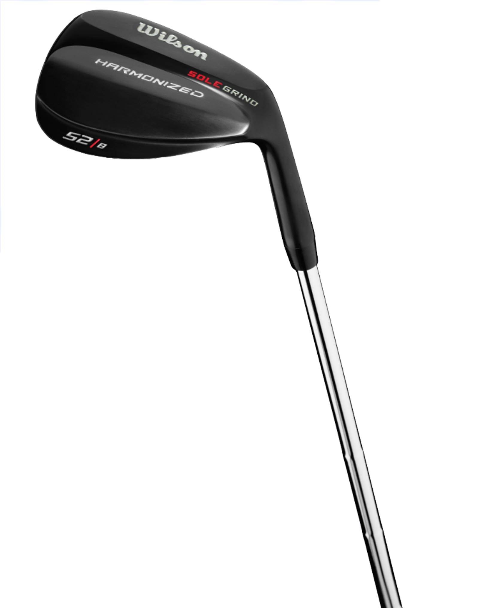 Wilson 52°, 56° & 60° Men's RH Wedge Golf Club Set, Black Chrome (Used)