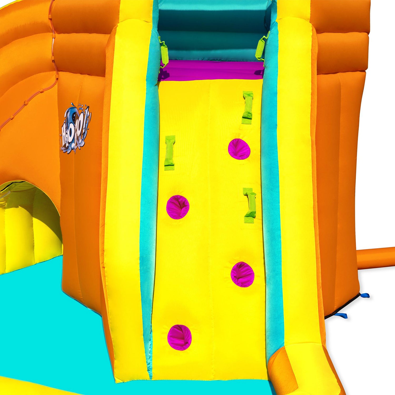 H2OGO! Tidal Tower Slide Yard Inflatable Mega Water Park with Air Blower (Used) - VMInnovations