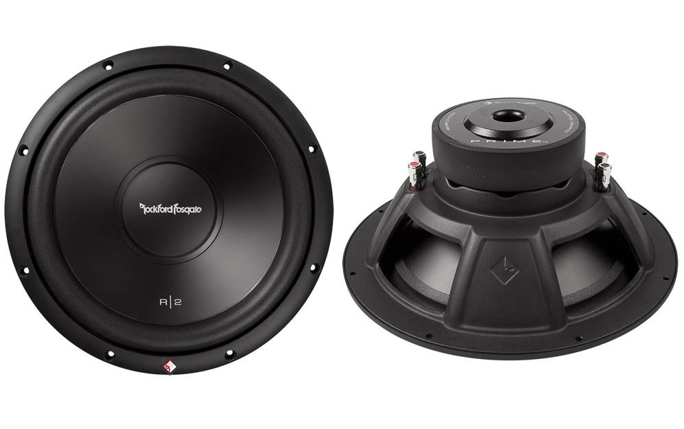 Rockford Fosgate R2D2-12 12" 1000W 2-Ohm DVC Car Audio Power Subwoofers