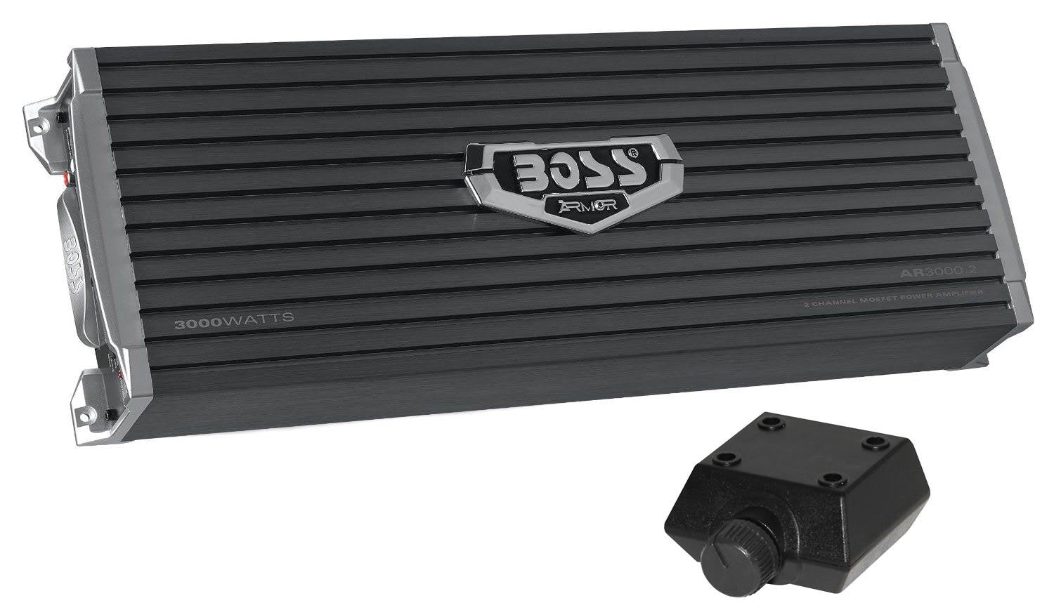NEW Boss AR3000.2 3000 Watt 2-Channel Car Audio Amplifier + Capacitor + Amp Kit