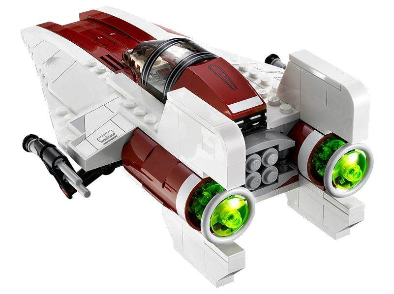 Haden Retro Style 12 Cup Programmable Home Coffee Maker Machine w/ Carafe, Putty + LEGO® Star Wars™ Return of the Jedi A-Wing Starfighter w/ 3 Minifigures | 75003