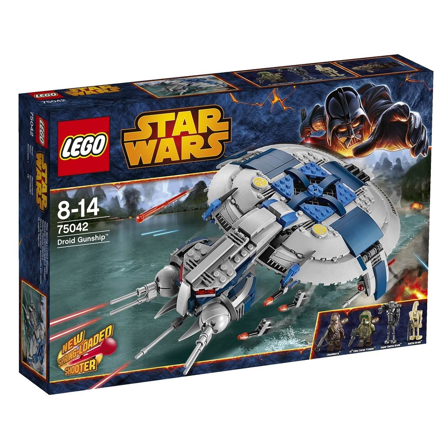 LEGO® Star Wars™ Revenge of the Sith Droid Gunship w/ 4 Minifigures | 75042