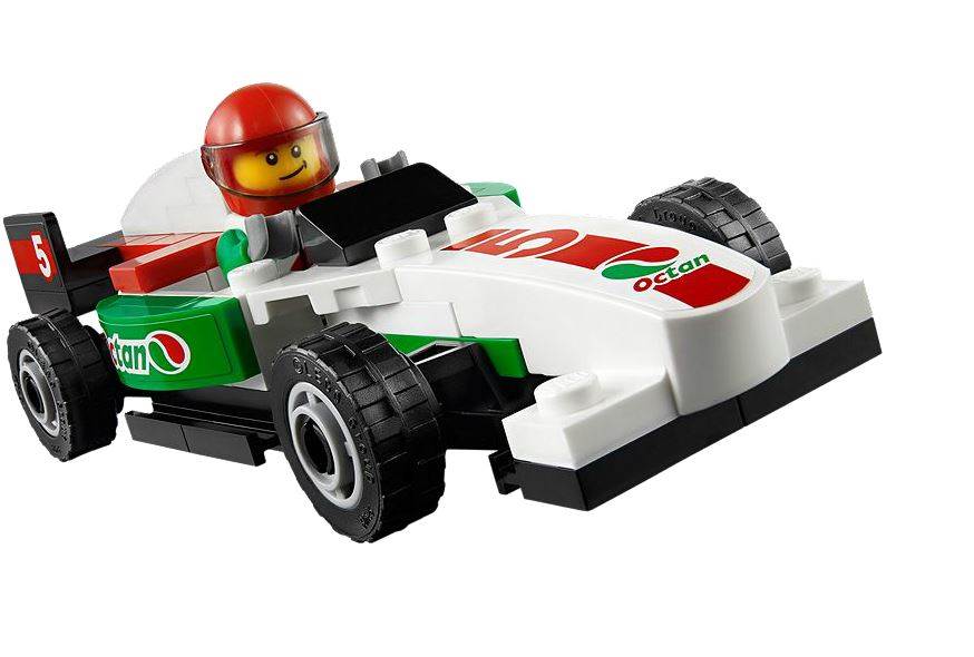 LEGO® CITY® Grand Prix Truck with Formula Race Car and Pit Crew | 60025