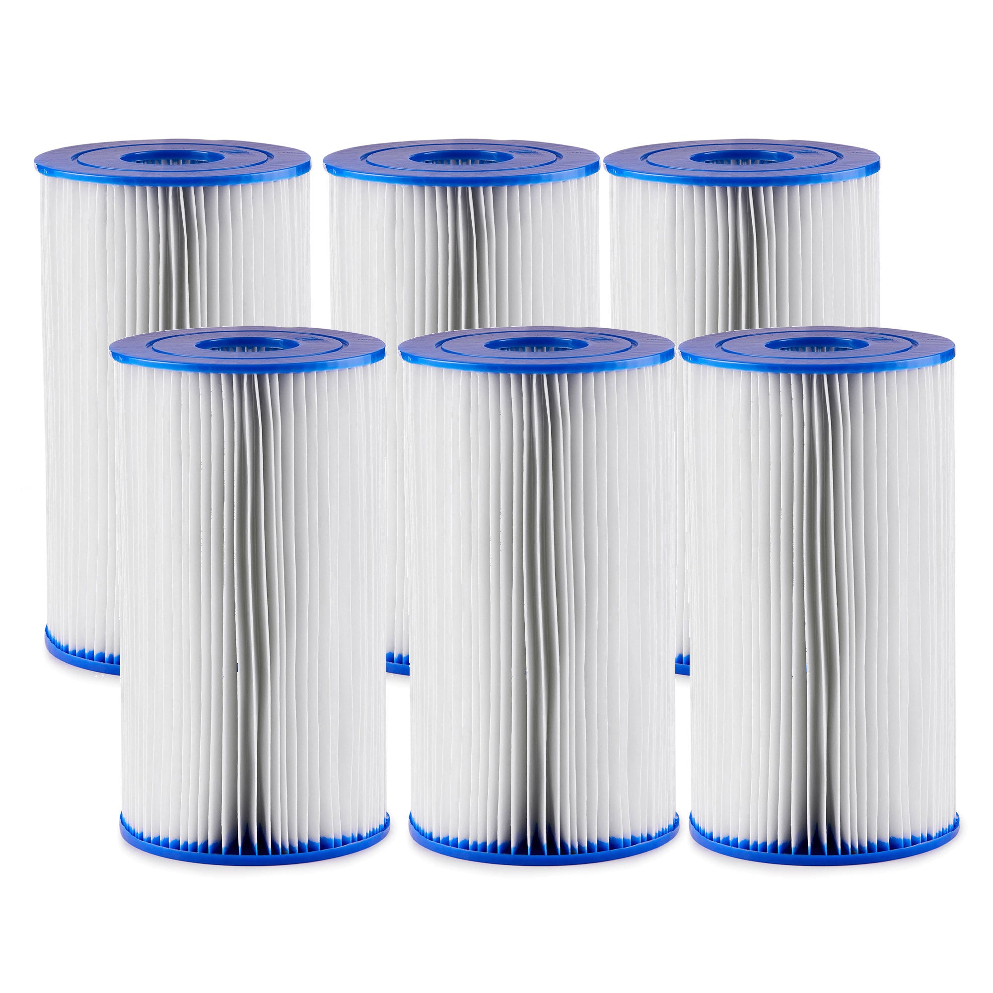 Bestway Pool Filter Pump Replacement Cartridge Type IV / B | 6-Pack (Open Box)