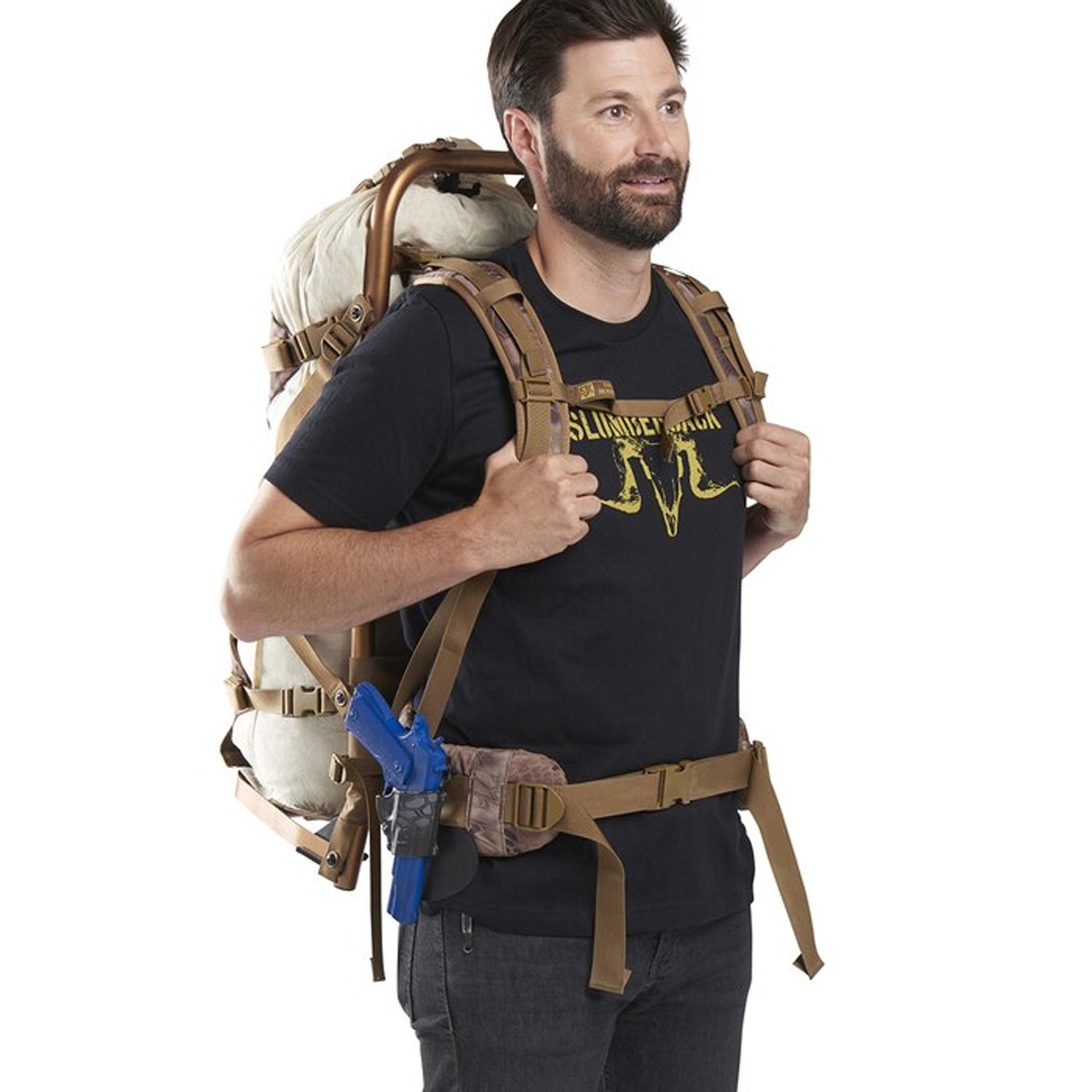 Slumberjack Rail Hauler 2.0 Pack Reversible Panel, Highlander Camo (For Parts)