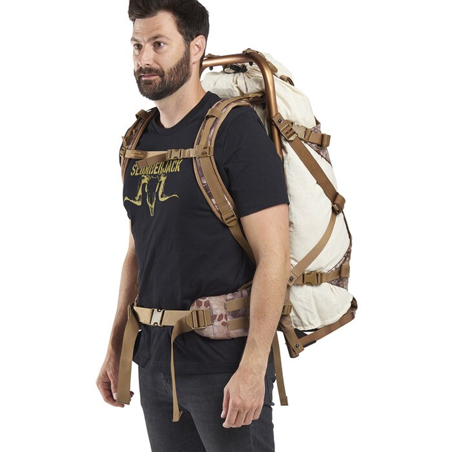 Slumberjack Rail Hauler 2.0 Pack Reversible Panel, Highlander Camo (For Parts)