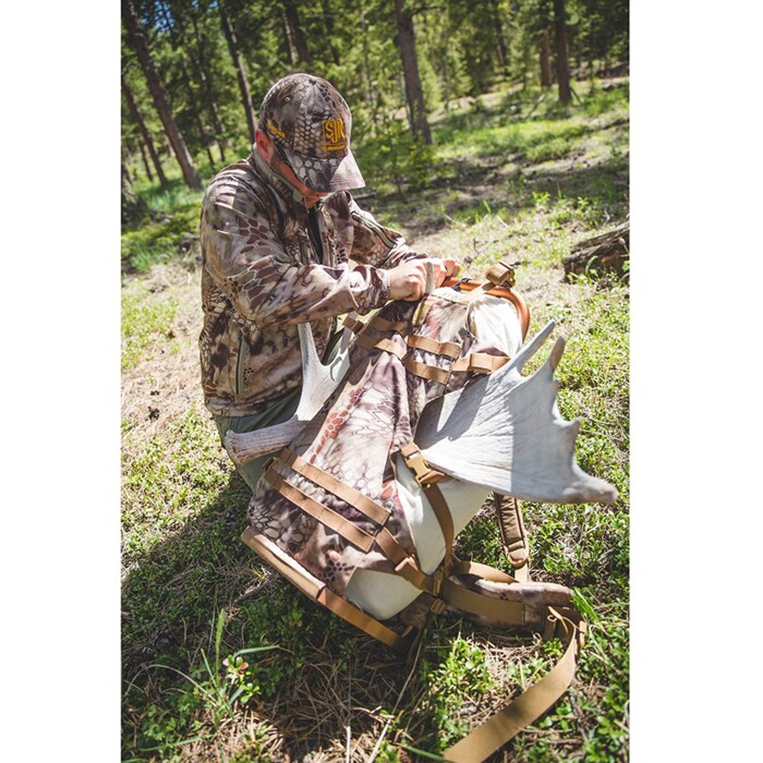 Slumberjack Rail Hauler 2.0 Pack Reversible Panel, Highlander Camo (For Parts)