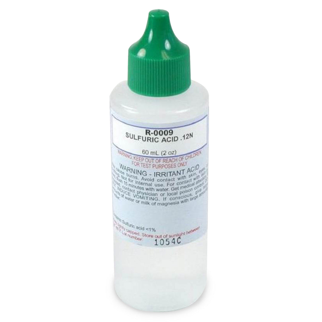 Taylor R0009 Test Kit H2SO4 2 Ounce Refill Bottle for Swimming Pool & Spa Water - VMInnovations