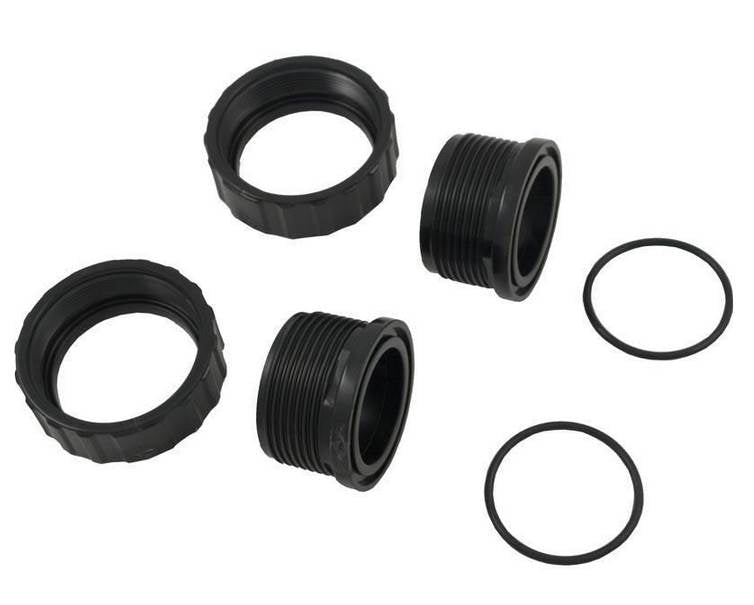 2) Hayward Chlorinator Matrix Pool Pump 1.5" Union Kits CL100 CL200 - Open Box