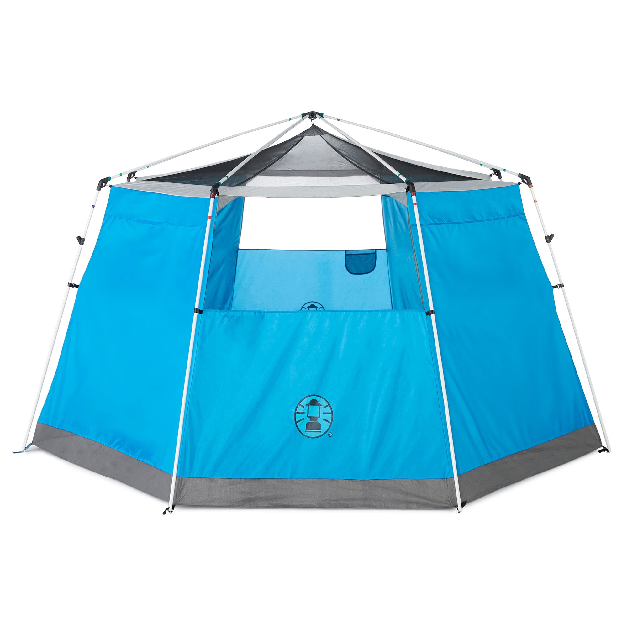 COLEMAN 8 Person 2 Room Octagon 98 Family Camping Tent | 13' x 13' (Open Box)