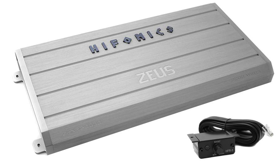 New Hifonics ZRX3200.1D 3200W Mono D Car Audio Amplifier Power Amp Stereo+Remote