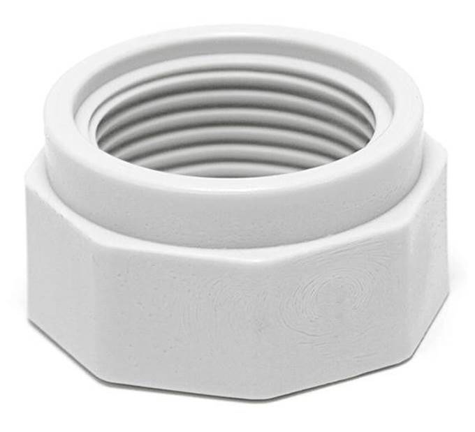 2) Polaris D15 Swimming Pool Cleaner 180 280 380 Feed Hose Nuts Part D-15, White