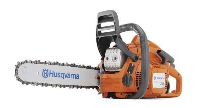 Husqvarna 435 16" 41cc Gas Powered 2 Cycle Chain Saw Tree Chainsaw w/Toy Replica - VMInnovations