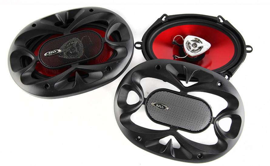2) Boss CH5720 5x7" 225 Watt + 2) CH6920 6x9" 350 Watt 2-Way Car Audio Speakers