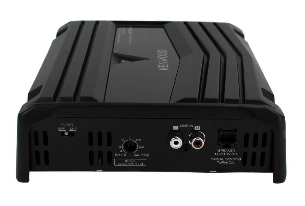 Kenwood P-W130TB 12" 1200 Watt Bass Tube Subwoofer + 2-Channel Amp (Open Box)