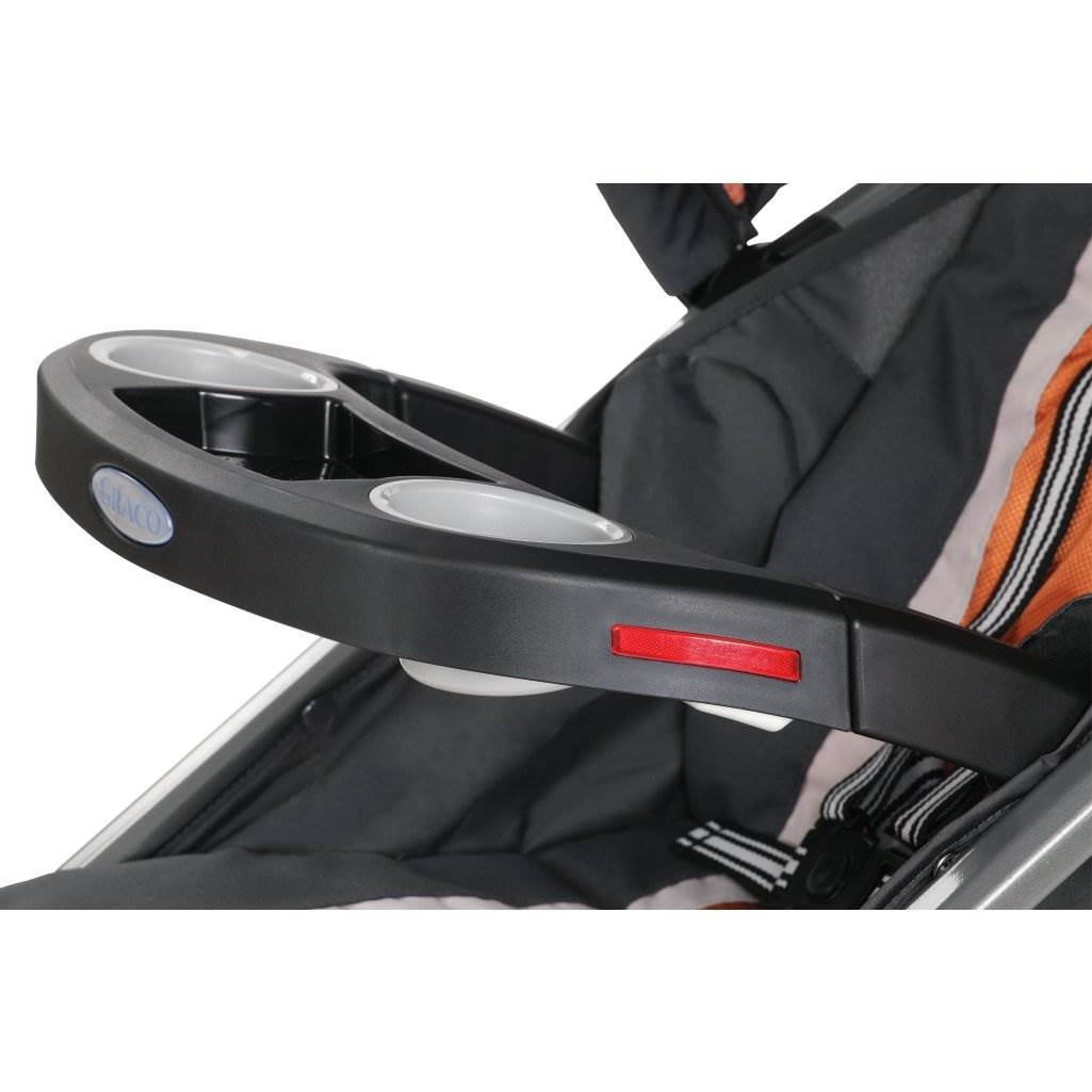 Graco FastAction Jogger Click Connect Travel System - Gotham 1934761 - Open Box