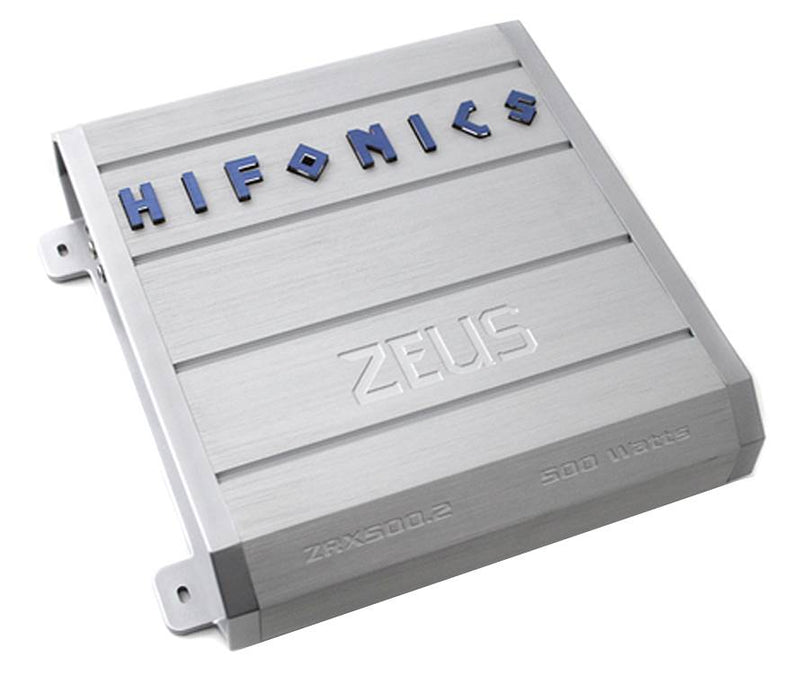 New Hifonics ZEUS ZRX500.2 500W 2 Channel Car Amplifier Power Stereo Amp ZRX5002