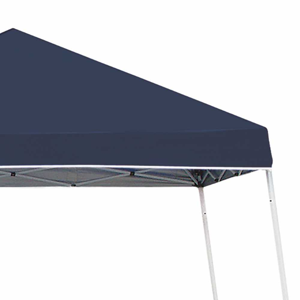 Z-Shade 10x10 Angled Peak Canopy with Carry Bag, Navy (Certified Refurbished)