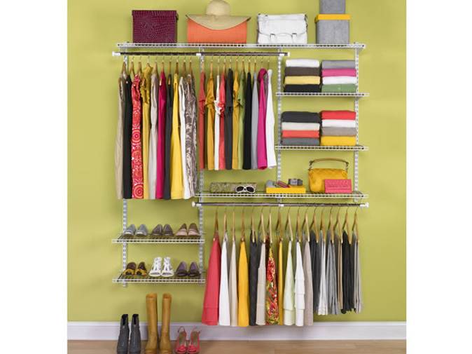 Rubbermaid Configurations 3-6 Feet Custom DIY Closet Organizer Deluxe Kit (Used) - VMInnovations