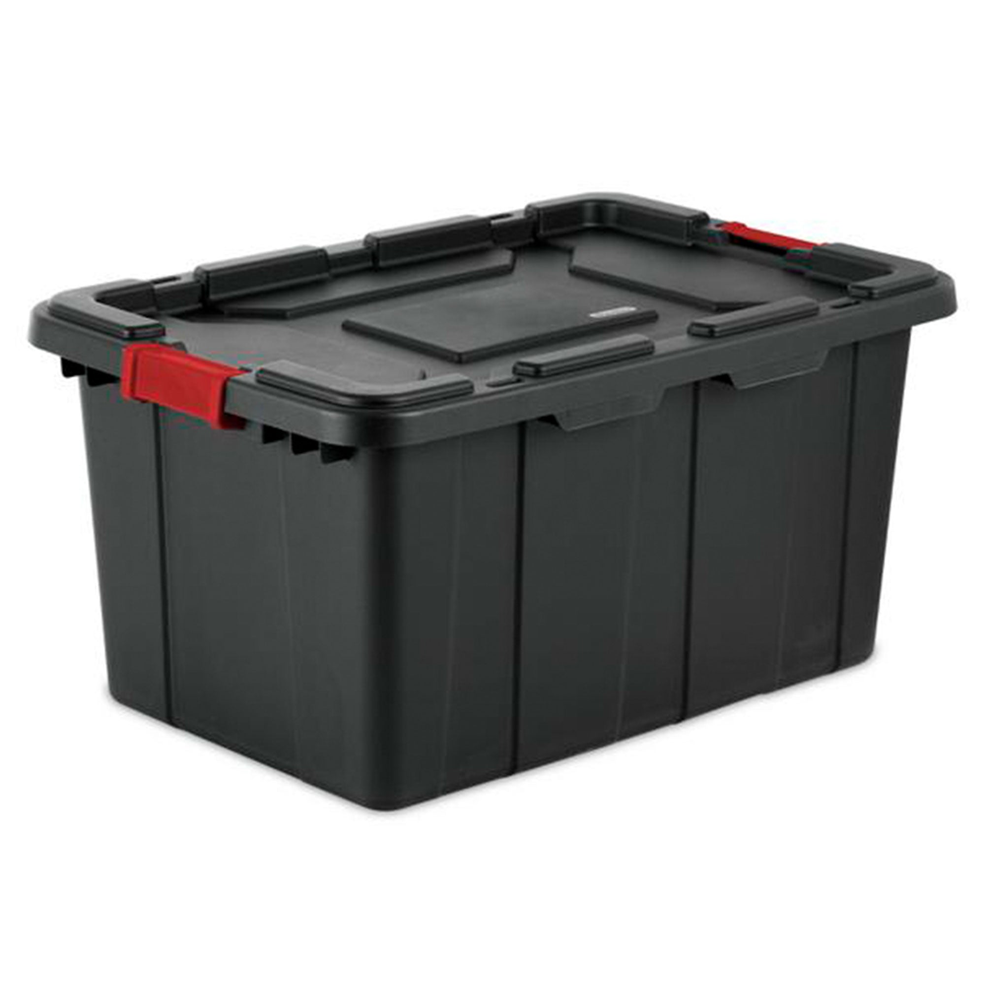 Sterilite 27-Gal Durable Industrial Tote w/Red Latches (Open Box)