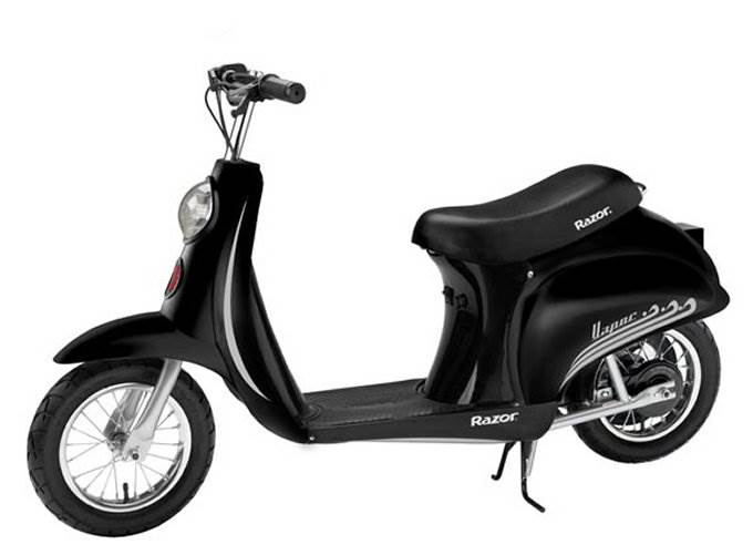 Razor Pocket Mod Vapor 24V Electric Retro Scooter, Black (For Parts)