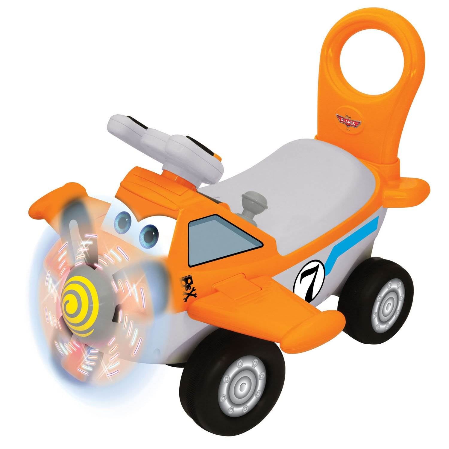 Kiddieland Disney Planes Dusty Activity Toddler Ride-On Push Plane (Used)